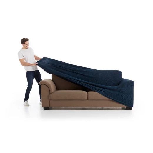 Armn Milos Sofa Cover, 3-seater, Blue Color - Armn - Image 4