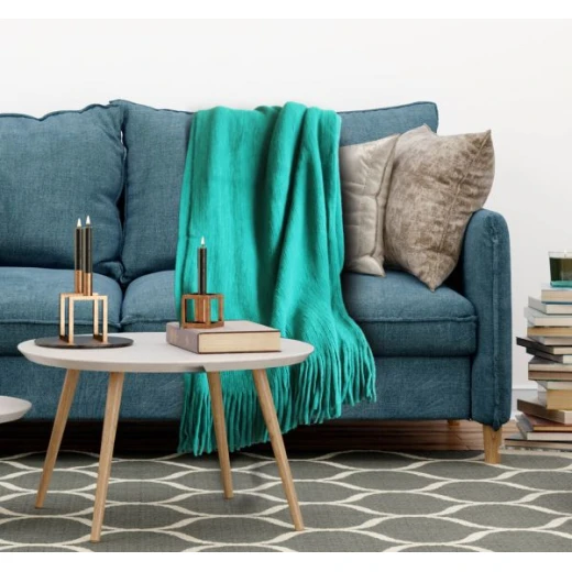ARMN Burton 120*150 Cm Throw -Light Green ARMN Burton 120*150 Cm Throw -Light Green
