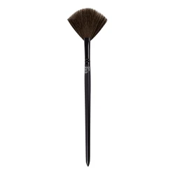 Makeup Factory Fan Highlighter Brush Natural Glow Professional Makeup Tool for Flawless Finish