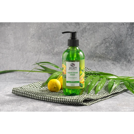 غسول لليدين برائحه عشب الليمون, 350 مل من جي سيبت - جي سيبت - Image 2