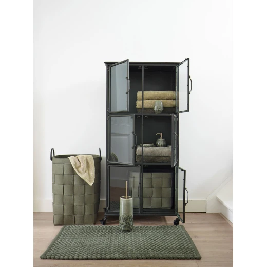 أرضية حمام ، 70 × 120 سم ، باللون اخضر داكن اكوانوفا - أكوانوفا - Image 2