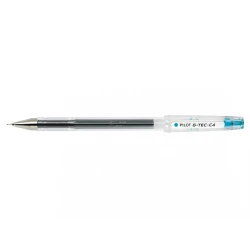 Pilot  G-Tec C4 Roller Ball Pen, 0.4mm White Blue
