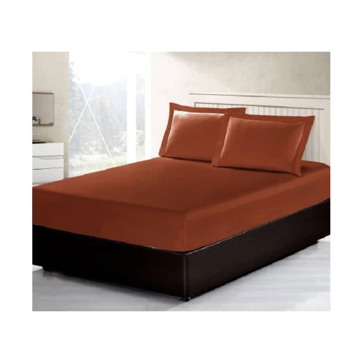 طقم شرشف سرير مطاط, باللون النحاسي, حجم مفرد, عدد 2 من ارمن طقم شرشف سرير مطاط, باللون النحاسي, حجم مفرد, عدد 2 من ارمن