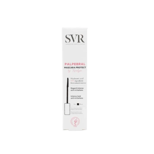 ماسكارا SVR Topialyse Protect السوداء 9 مل: تحديد لطيف للرموش للعيون الحساسة ومرتدي العدسات اللاصقة ماسكارا SVR Topialyse Protect السوداء 9 مل: تحديد لطيف للرموش للعيون الحساسة ومرتدي العدسات اللاصقة