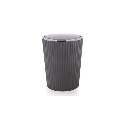 Primanova Nely Waste Bin, Gray Color, 19*23 cm Primanova Nely Waste Bin, Gray Color, 19*23 cm