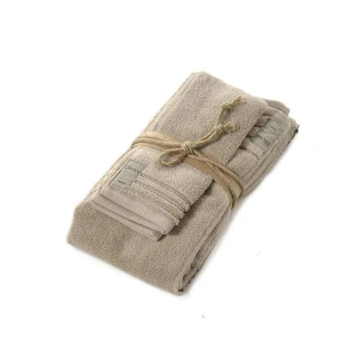 Fazzini Blow Towel Set, Beige Color, 2-Piece Fazzini Blow Towel Set, Beige Color, 2-Piece