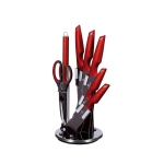 Berlinger Haus Knife Set Burgundy Color, 8 Pieces - Berlinger Haus
