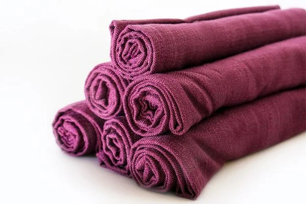 ARMN Polyteq Set Of  Dinner Napkins Violet Color Purple 6 Pieces - Armn