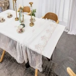 طقم طاولة لاروشيل باللون بيج فاتح 250 × 150 سم 9 قطعة من أرمن أوديسا - ارمن