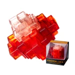 Mideer Neon Space Kongming Lock, Red Color - MIDEER