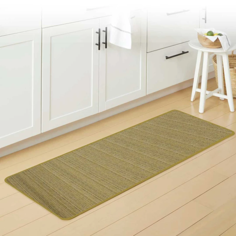 TG Melange Kitchen Rug, Yellow Color, 55x120 Cm