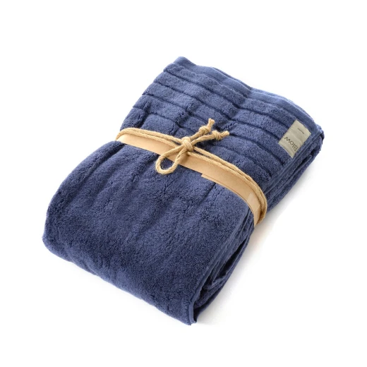 Fazzini Blow 100x150cm Bath Sheet, Navy Blue Color Fazzini Blow 100x150cm Bath Sheet, Navy Blue Color