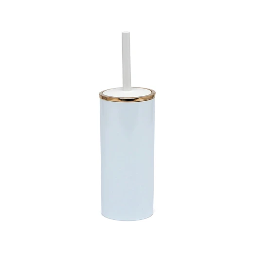 Primanova Lenox Toilet Brush, White & Gold Primanova Lenox Toilet Brush, White & Gold