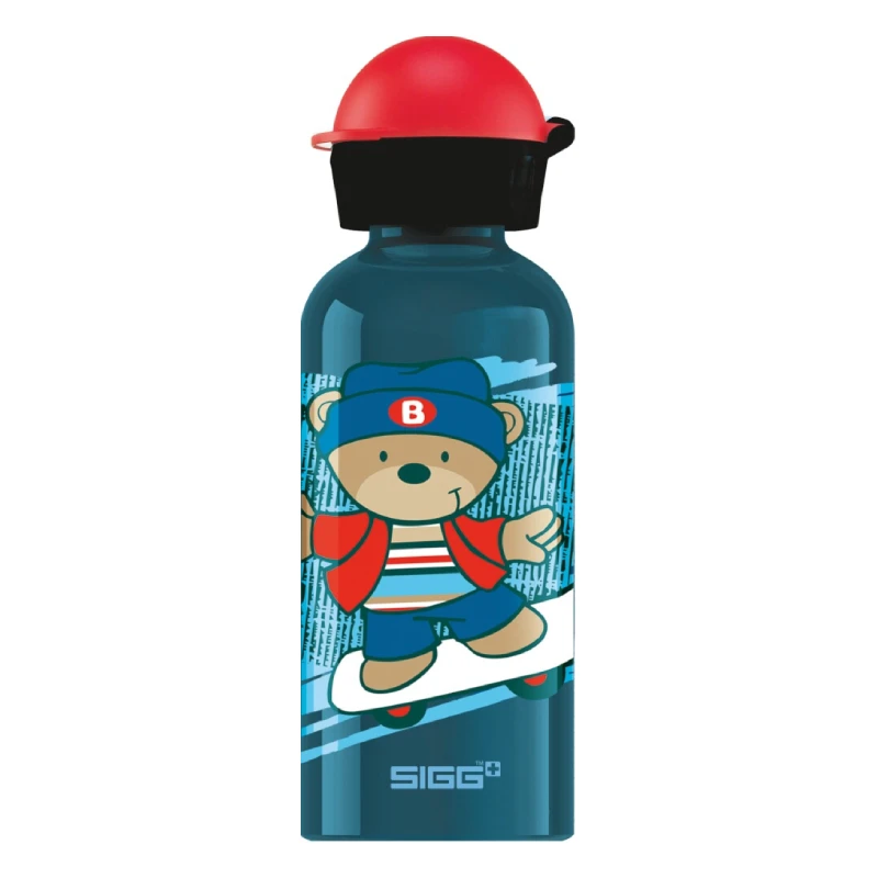 Sigg Kids Stainless Steel Water Bottle Skate, 400 ml - SIGG