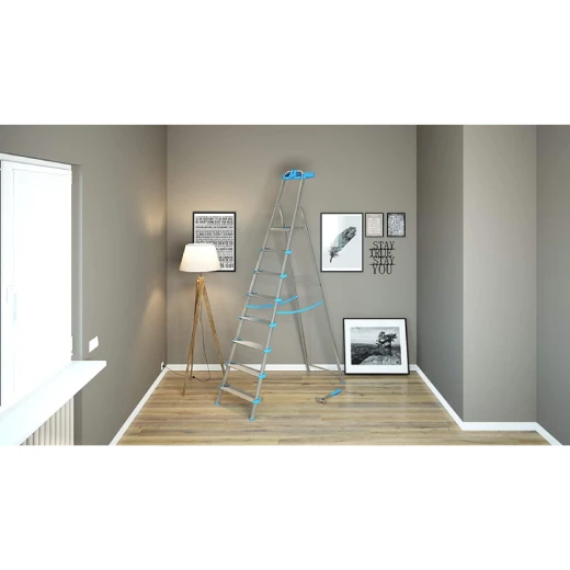 Colombo Atlantica 8-Step Stool - Silver - Colombo - Image 2