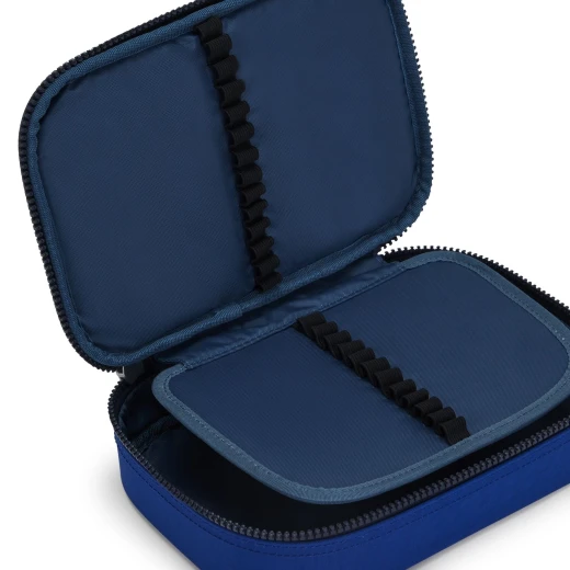Kipling-100 Pens-Large Pencase Blue - Kipling - Image 2