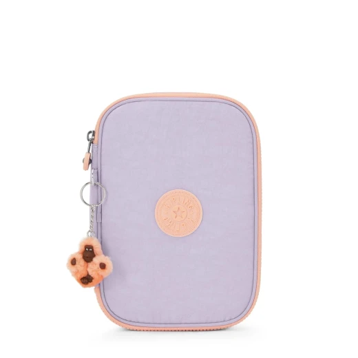 Kipling-100 Pens-Large Pencase Lilac Kipling-100 Pens-Large Pencase Lilac