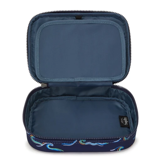 Kipling-100 Pens-Large Pencase Dark Blue - Kipling - Image 3