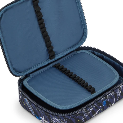 Kipling-100 Pens-Large Pencase Blueberry - Kipling - Image 5