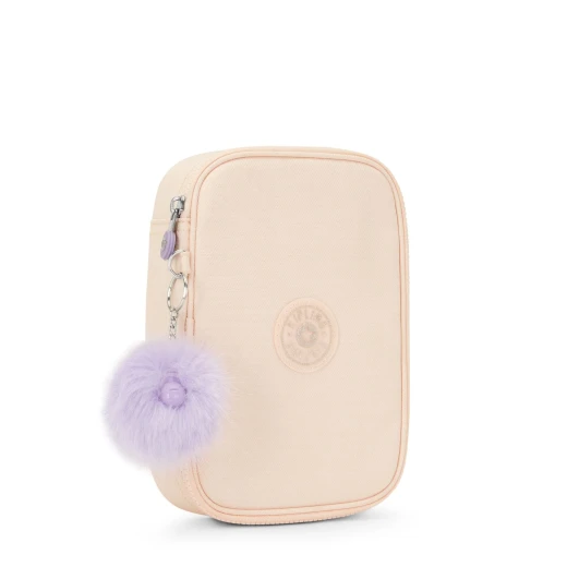 Kipling-100 Pens-Large Pencase Beige - Kipling - Image 4