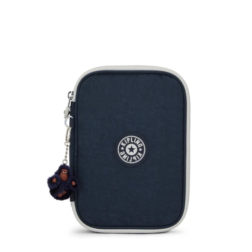 Kipling-100 Pens-Large Pencase Gray Kipling-100 Pens-Large Pencase Gray