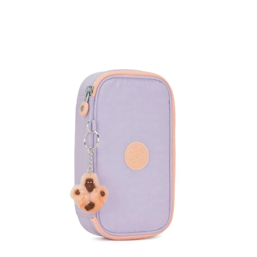Kipling-50 Pens-Medium Pencase Purple - Kipling - Image 4