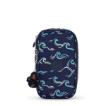 Kipling-50 Pens-Medium Pencase Dark Blue - Kipling