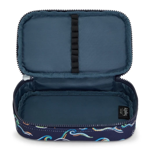 Kipling-50 Pens-Medium Pencase Dark Blue - Kipling - Image 3