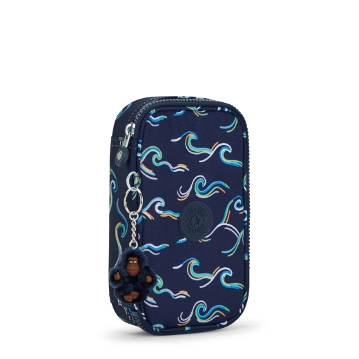 Kipling-50 Pens-Medium Pencase Dark Blue - Kipling - Image 4