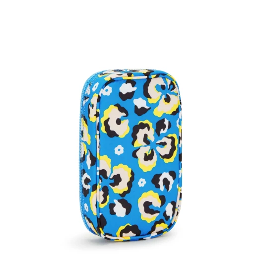 Kipling-50 Pens-Medium Pencase Leopard Floral - Kipling - Image 2