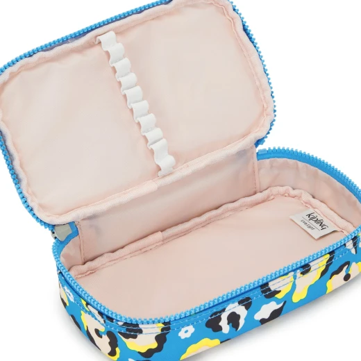 Kipling-50 Pens-Medium Pencase Leopard Floral - Kipling - Image 5