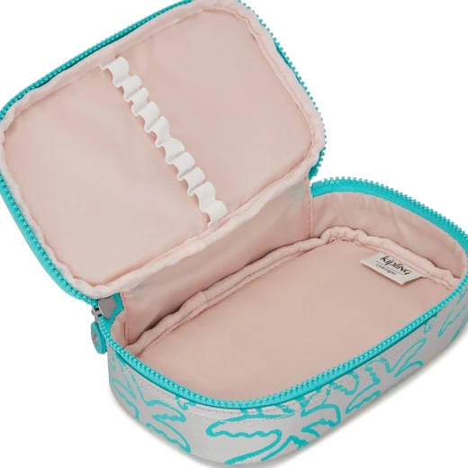 Kipling-50 Pens-Medium Pencase Metallic Palm - Kipling - Image 5