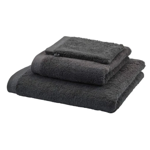 Aquanova Milan Dark Gray Bath Towel, 22 X 16 Cm Aquanova Milan Dark Gray Bath Towel, 22 X 16 Cm