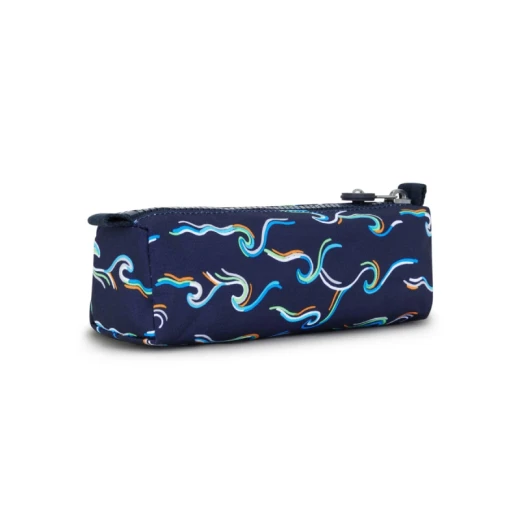 Kipling-Freedom Pen Case Fun Ocean Print - Kipling - Image 3