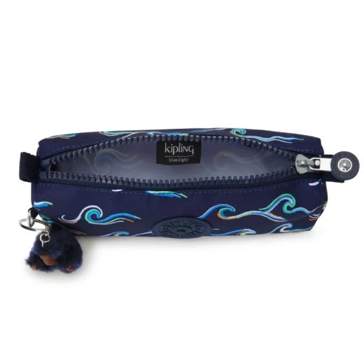 Kipling-Freedom Pen Case Fun Ocean Print - Kipling - Image 2