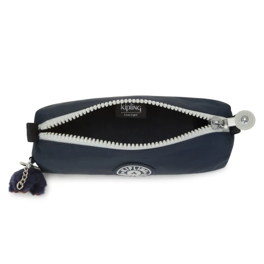 Kipling Freedom Pen Case True Blue Grey - Kipling - Image 3