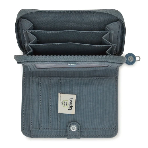 Kipling Money Love Medium Wallet Brush Blue - Kipling - Image 3