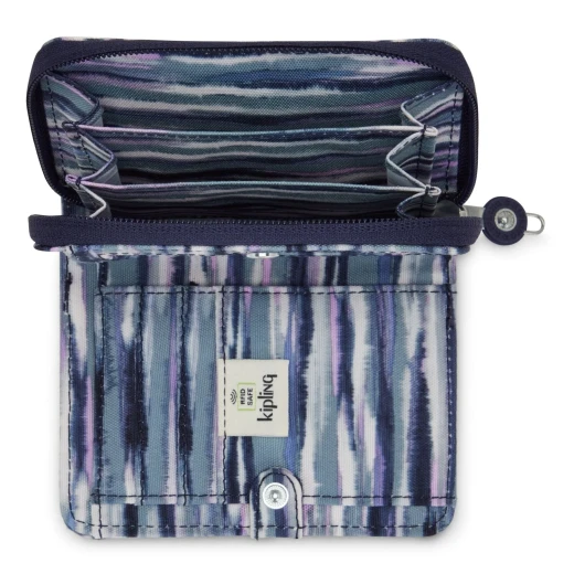 Kipling Money Love Medium Wallet Brush Stripes - Kipling - Image 3