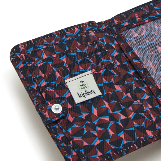 Kipling Money Love Medium Wallet Happy Squares - Kipling - Image 2