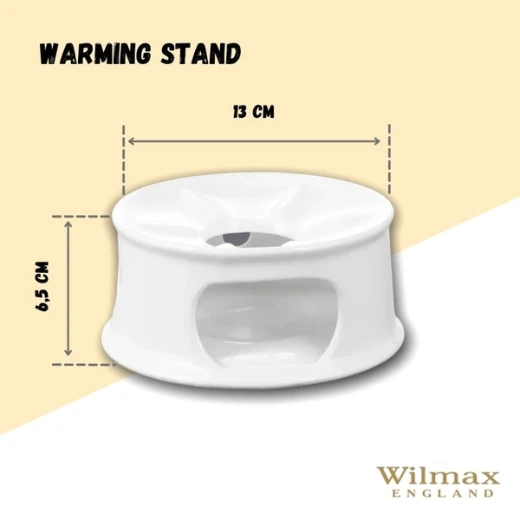 Wilmax  Warming Stand - White 14cm - Willmax - Image 2