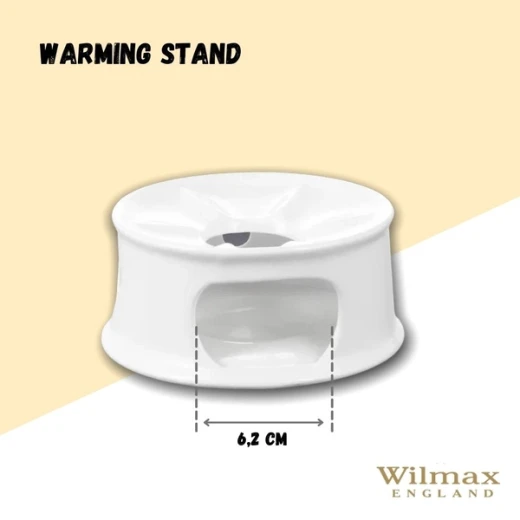Wilmax  Warming Stand - White 14cm - Willmax - Image 3