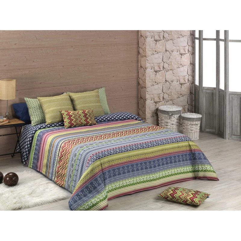 Canete Vent Comforter Set Blue, Kingsize, 4-Piece - Canete