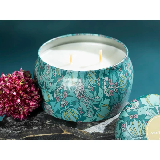شمعة معطرة لون أخضر من انجلش هوم - انجلش هوم - Image 3