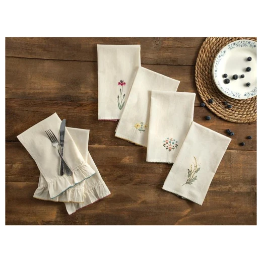 منشفة تجفيف، لون أخضر، 30×50 سم من انجلش هوم - انجلش هوم - Image 2