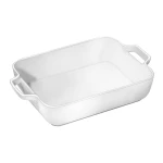 Wilmax Baking Dish with Handles - White 34x21.5cm - Willmax