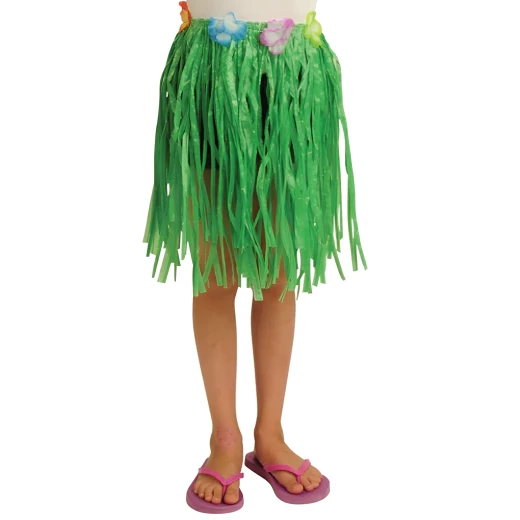 تنورة هاواي قصيرة خضراء من كاي كوستيومز - K Costumes - Image 2