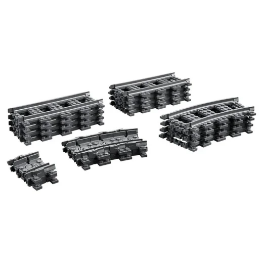 مجموعة ملحقات وصلات سيتي تراكس 60205-20 قطعة،  من ليجو - ليجو - Image 2