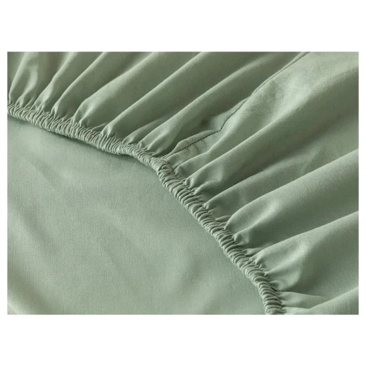 طقم غطاء لحاف قطن مجوز، برتقالي، 200×220 سم, 4 قطع من انجلش هوم - انجلش هوم - Image 2