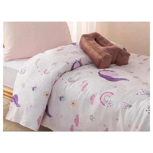 بطانية أطفال، لون زهري، 150×200 سم من انجلش هوم - انجلش هوم - Image 2