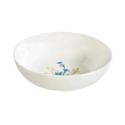 Easy Life Mille Fleurs  Soup Plate - Yellow & Blue 18cm